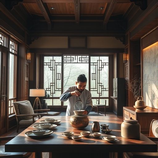 广州高端喝茶工作室内部