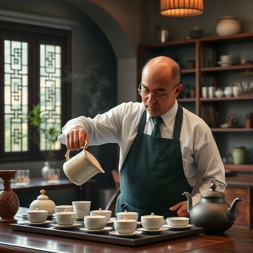 广州茶艺师泡茶场景