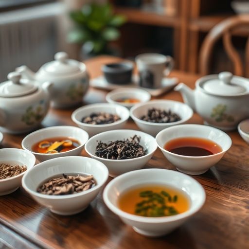 广州品茶课程中的茶叶与茶具