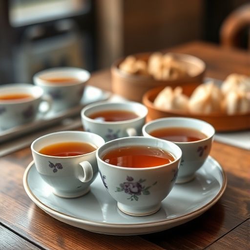 广州传统功夫茶与点心搭配