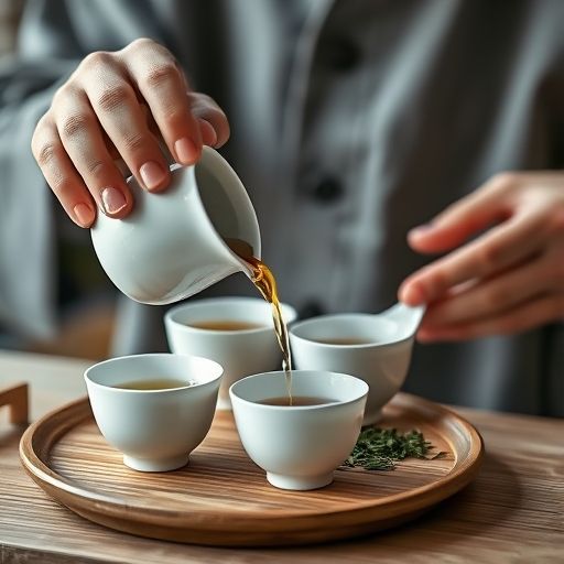 茶艺师泡茶