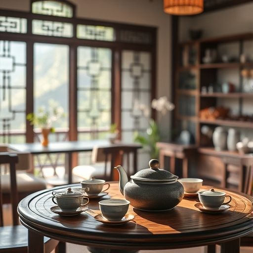 广州白云喝茶工作室内部