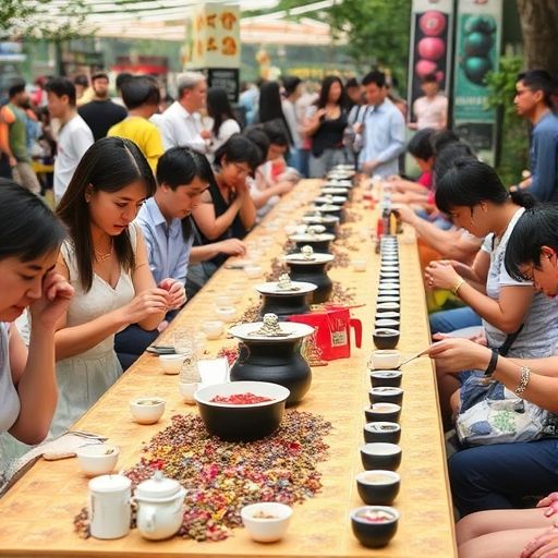 户外品茶活动