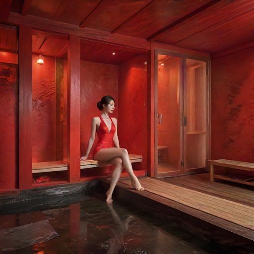 深圳嫩茶服务场景，桑拿汗蒸环境优雅