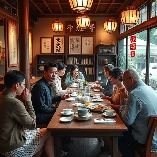 白云区茶肆的早茶场景