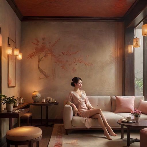 广州茶社休闲环境