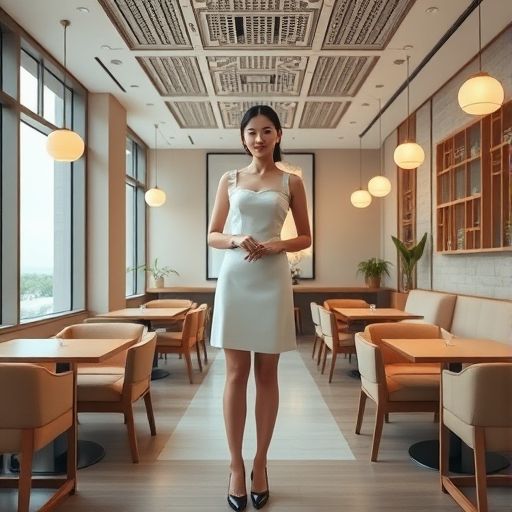 现代风格的茶室室内设计