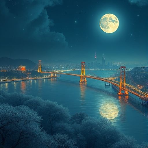 广州市中心夜晚繁华的商业街道,灯火辉煌,人来人往,显示出安全热闹的氛围