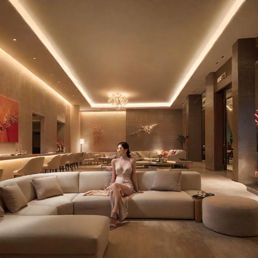 深圳休闲会所大厅环境一览