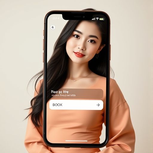 qt场订位的手机界面