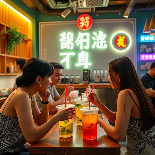 广州时尚茶饮店