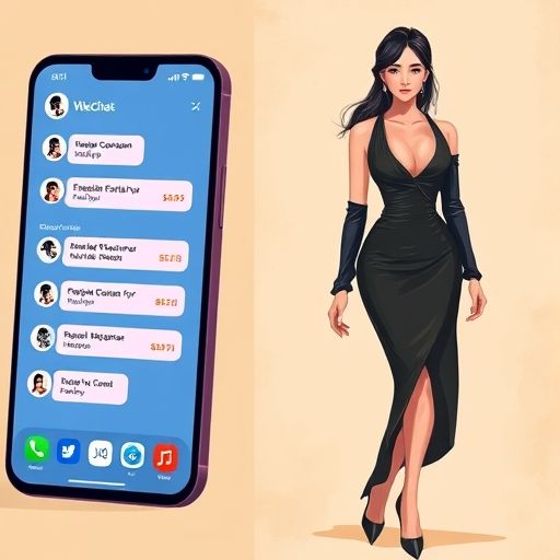 与部长沟通的微信界面