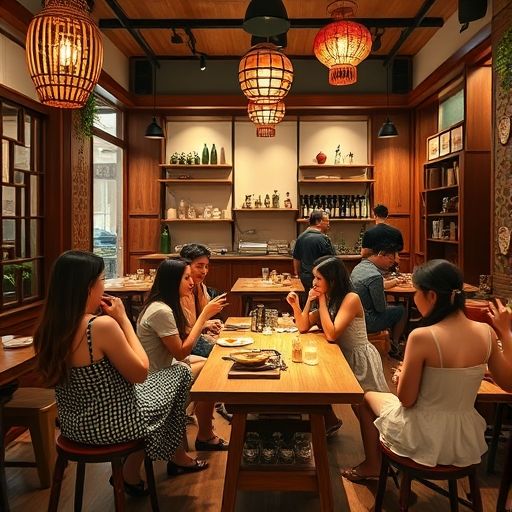 广州茶室交流场景