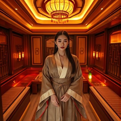 广州百花丛社区桑拿会所内部环境展示