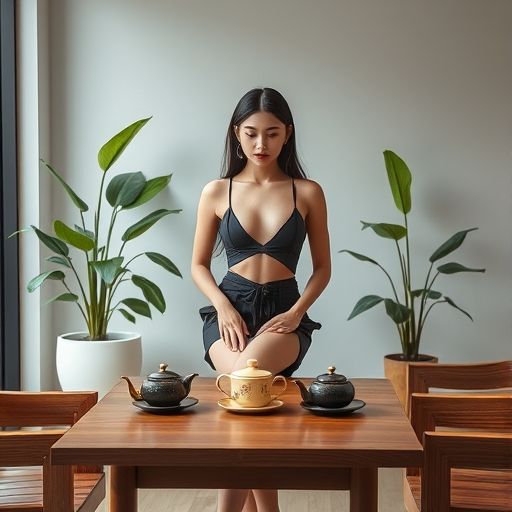 广州高端工作室品茶室内环境