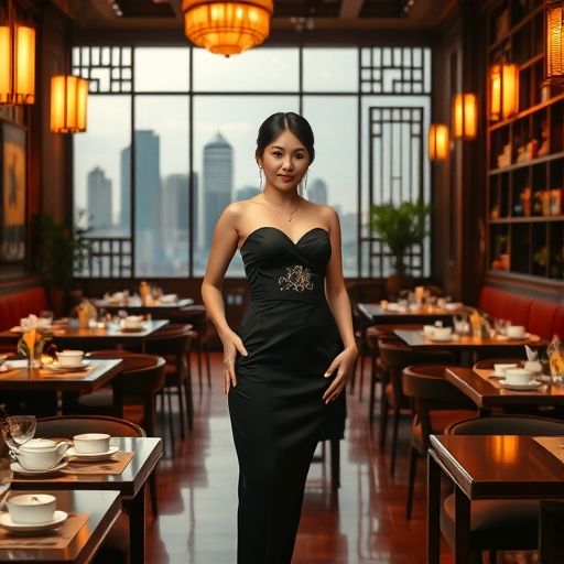 广州高端茶肆内部