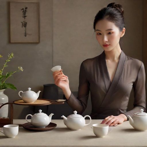 展示现代品茶工作室设计感的图片