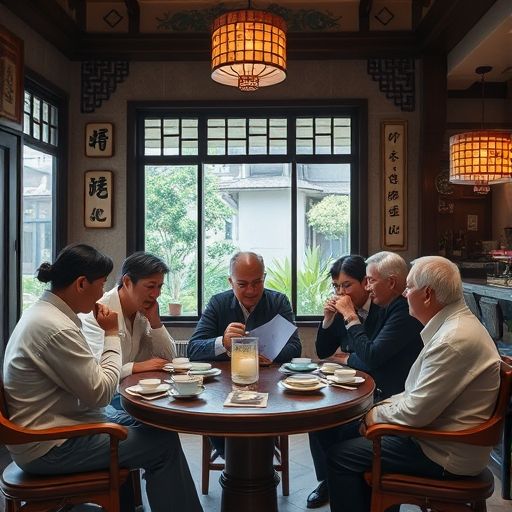 广州大圈品茶场景