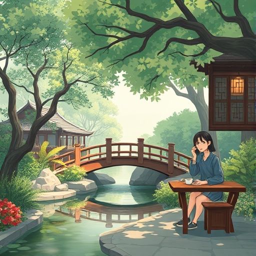 泮溪酒家品茶场景