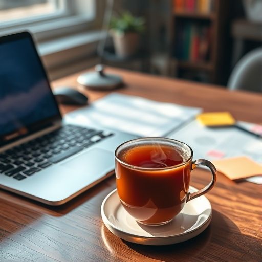 热普洱茶办公桌