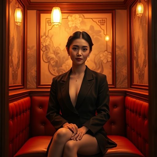 98场包厢的轻松氛围