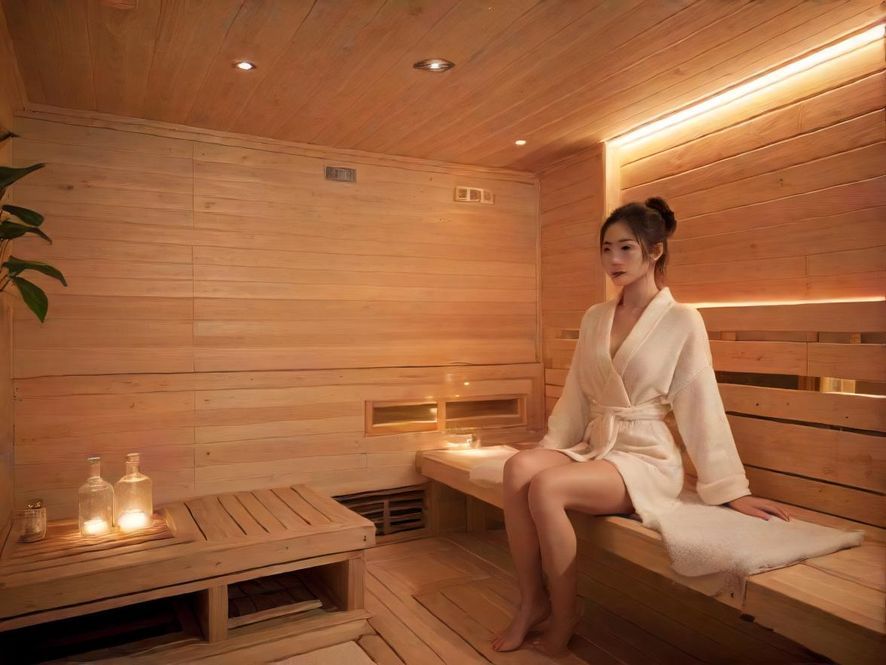 深圳桑拿KB场内部的奢华休息区，柔和的灯光映照下，显得格外宁静与舒适，让人心生向往。