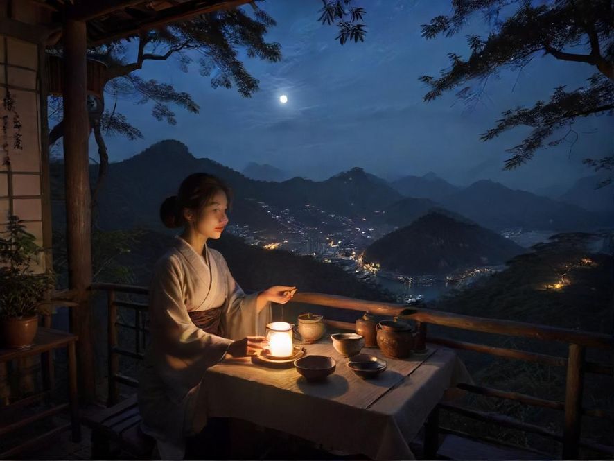 佛山南海桑拿会所茶艺室场景