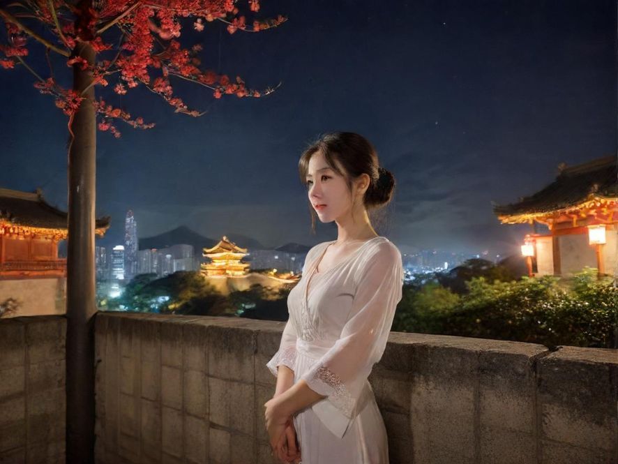 深圳夜场会所夜景外观