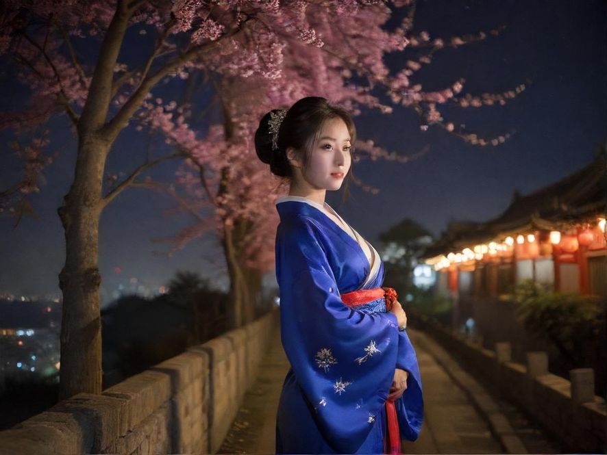 深圳城市夜景,高楼林立,霓虹灯光璀璨,展现都市活力