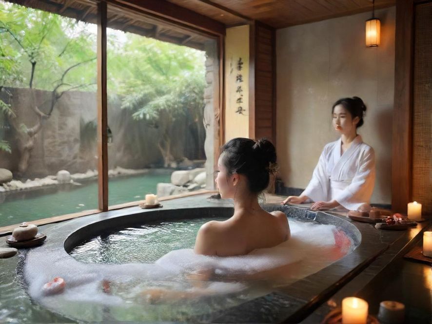 风楼阁高端桑拿会所内部场景