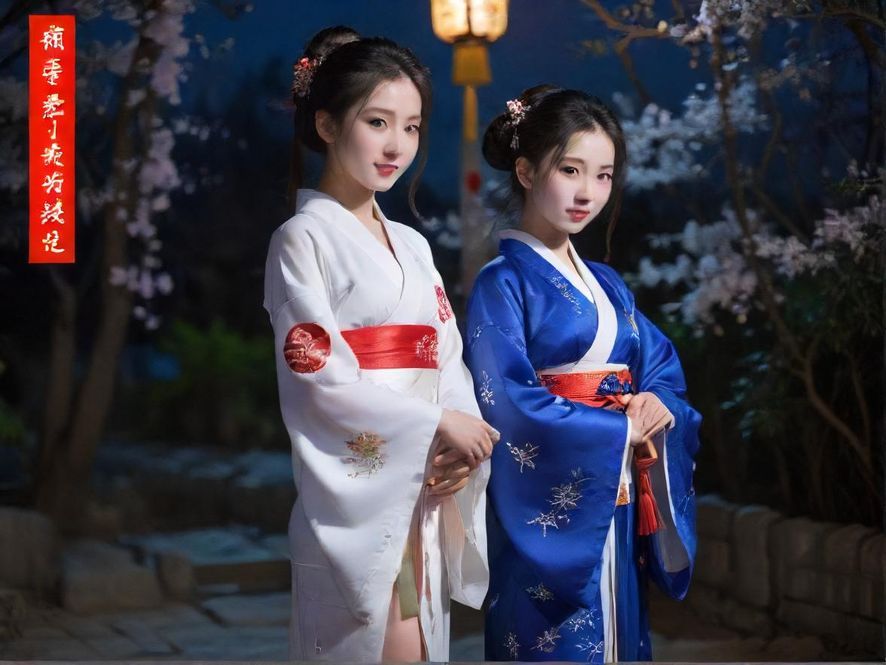 广州天河夜景,霓虹闪烁,高楼林立