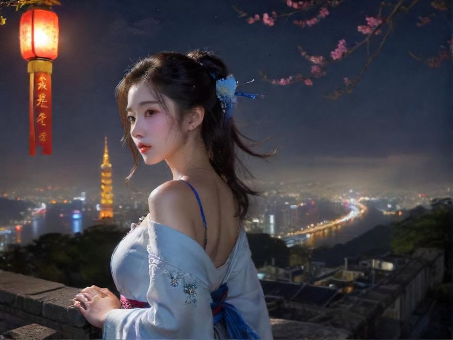 舒适奢华的私人会所内部，柔和灯光下沙发显得格外诱人，窗外是璀璨的城市夜景