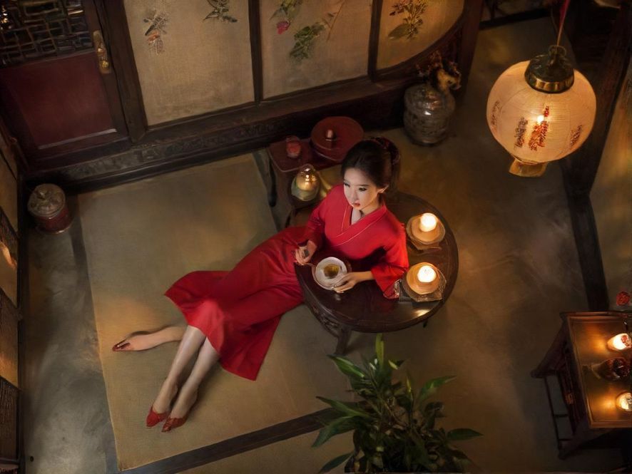 广州高端茶社内部环境展示