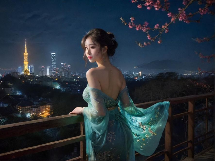 广州夜场灯火辉煌