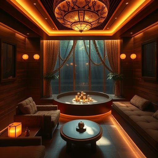 广州桑拿会所奢华内景