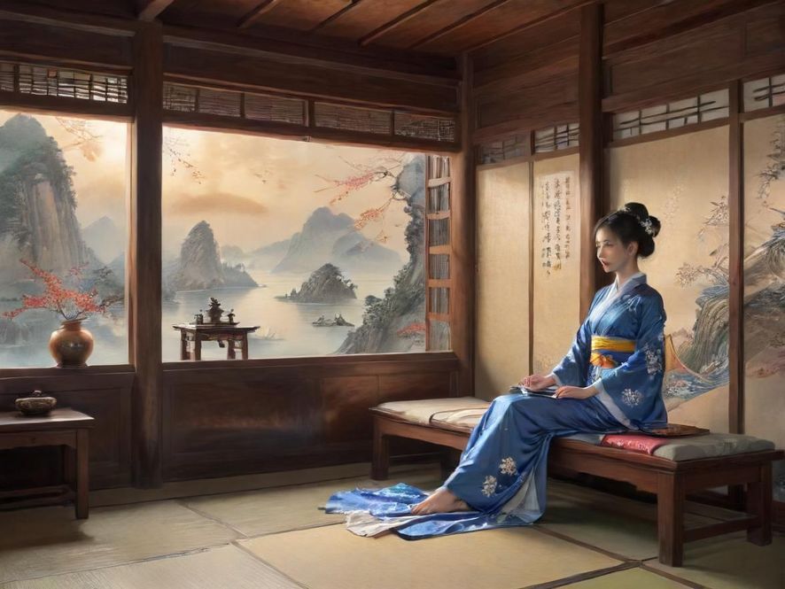 上海高端会所内部一角