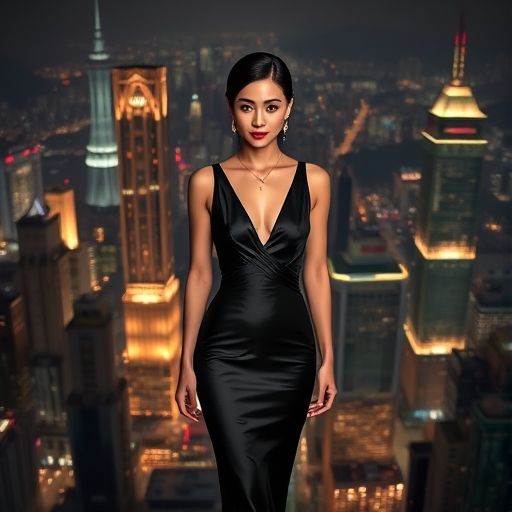 深圳福田璀璨夜景