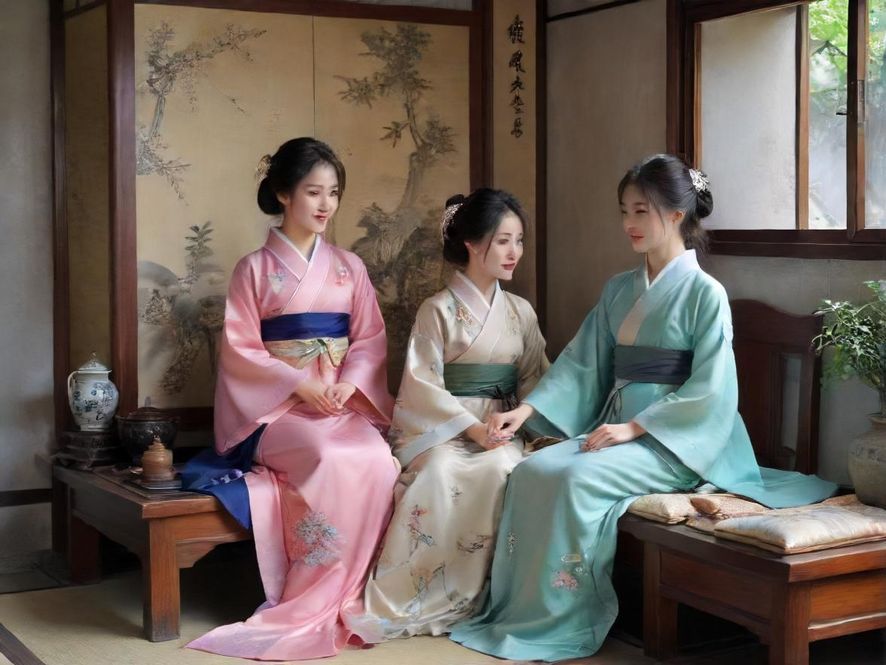 古色古香的广州高端茶室,茶香四溢