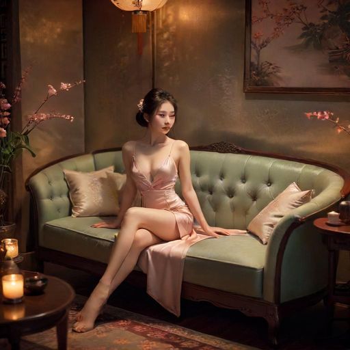 温馨舒适的私人茶室环境