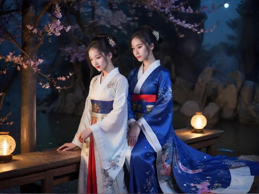 夜场灯光璀璨的大厅