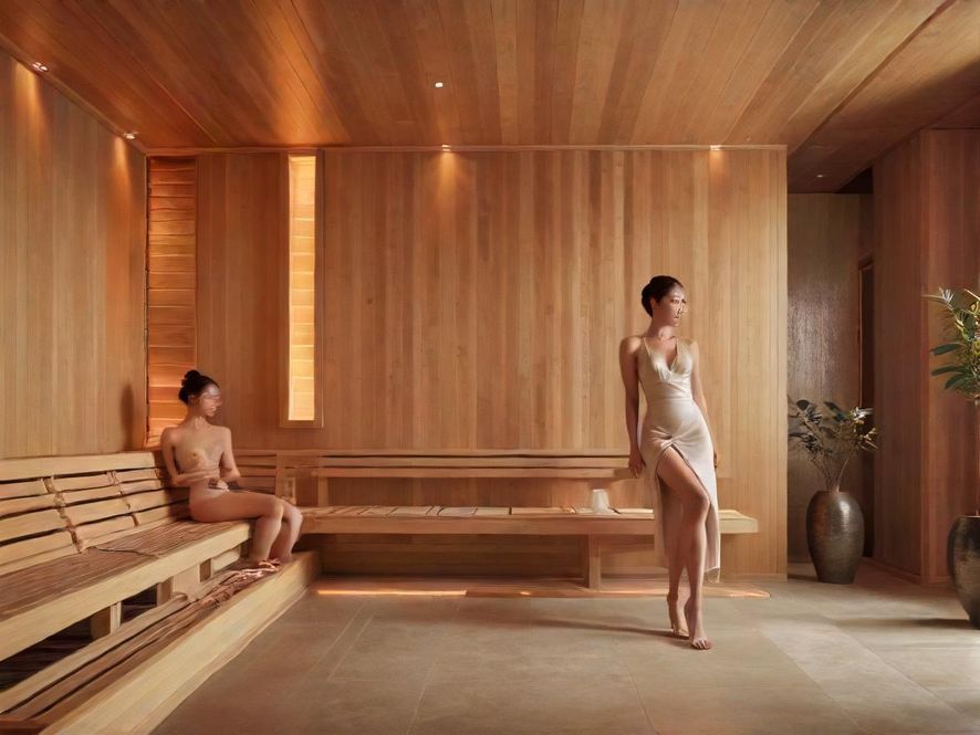 高端桑拿会所大厅环境展示