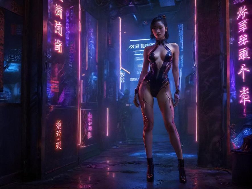 都市夜场霓虹闪烁,等待探索的神秘入口