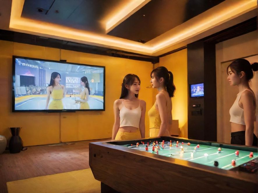 上海洋马工作室互动娱乐区域