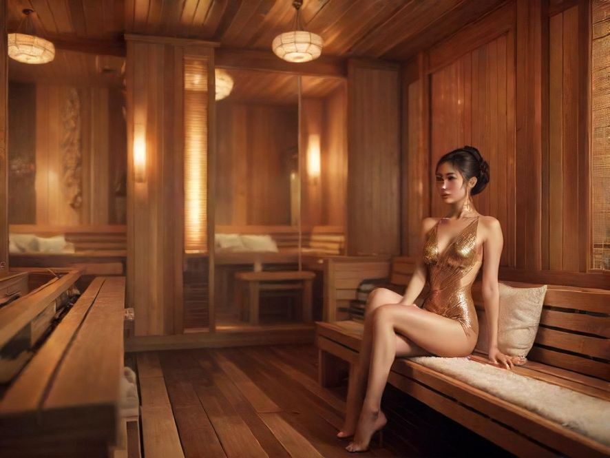 高端桑拿会所的舒适环境