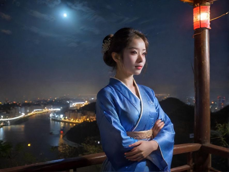 广州某高端休闲会所的夜间入口