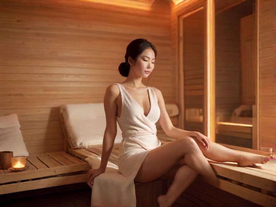 高端桑拿会所休息大厅设计图