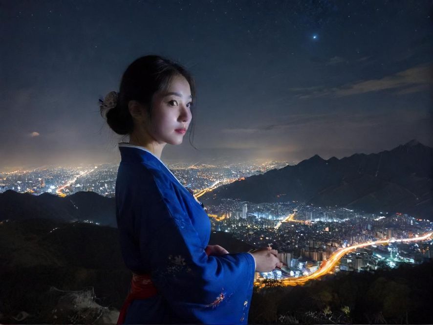 璀璨的佛山夜景