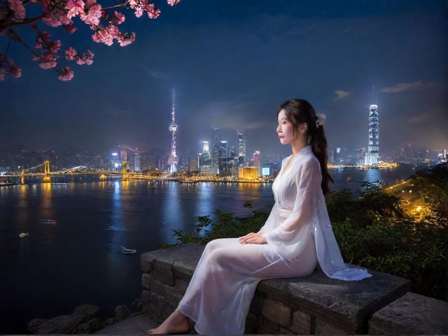 豪华夜场会所大堂的场景描述