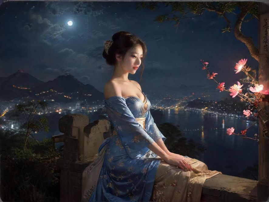 广州红灯区夜场繁华夜景