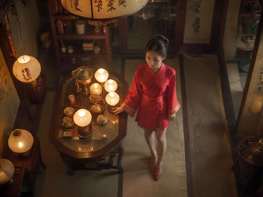 广州高端茶社内部环境